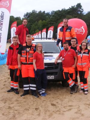 Uśmiechnięta ekipa Medsar